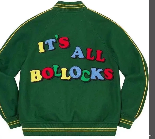M It's Reid L Green Bollocks XL All Jacket Jamie 21SS Varsity S Black 0708
